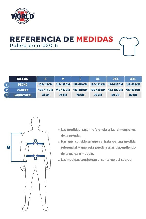 Guía de tallas