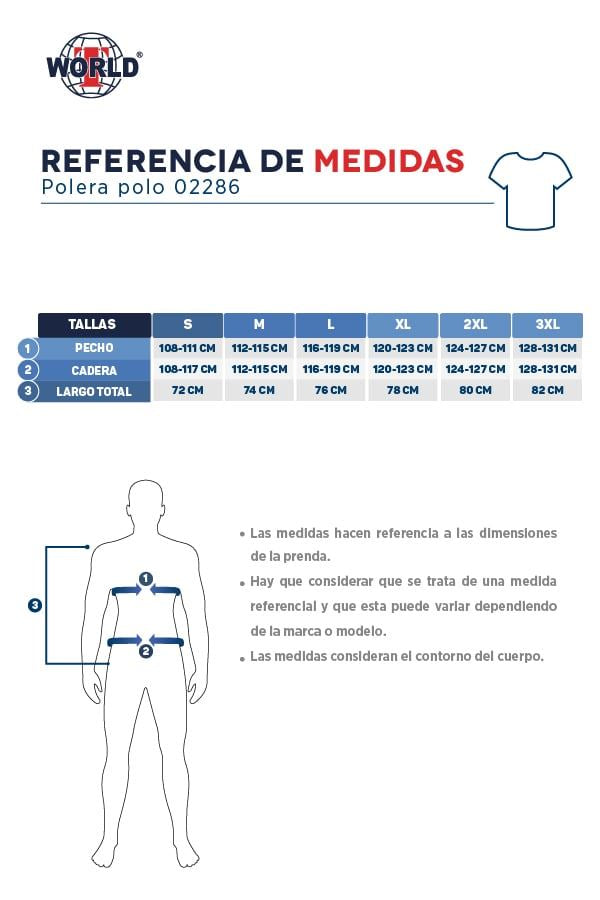 Guía de tallas