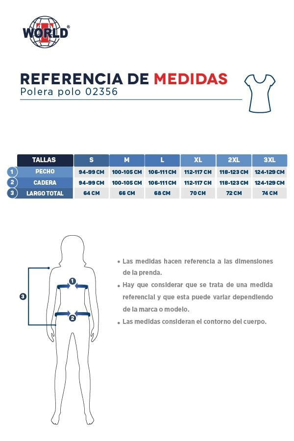 Guía de tallas