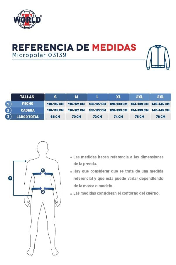 Guía de tallas