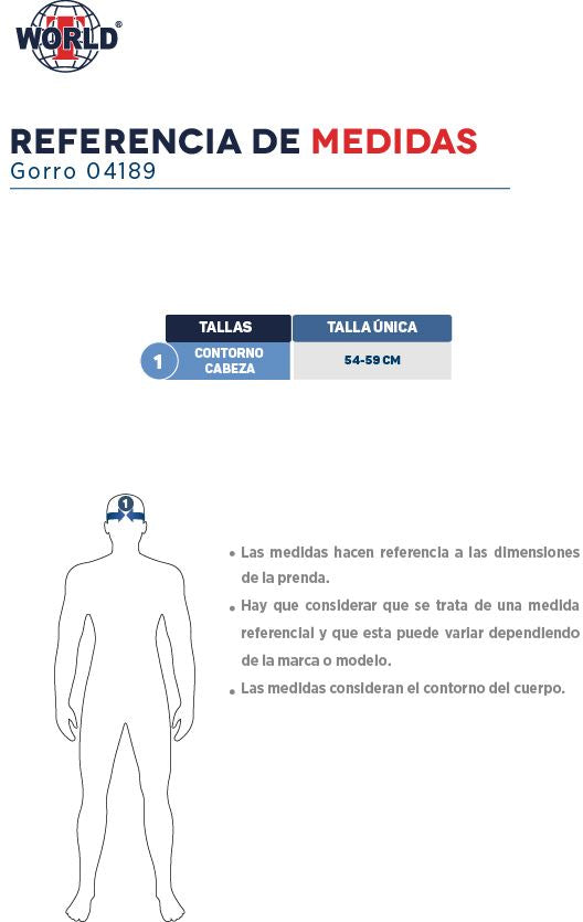 Guía de tallas