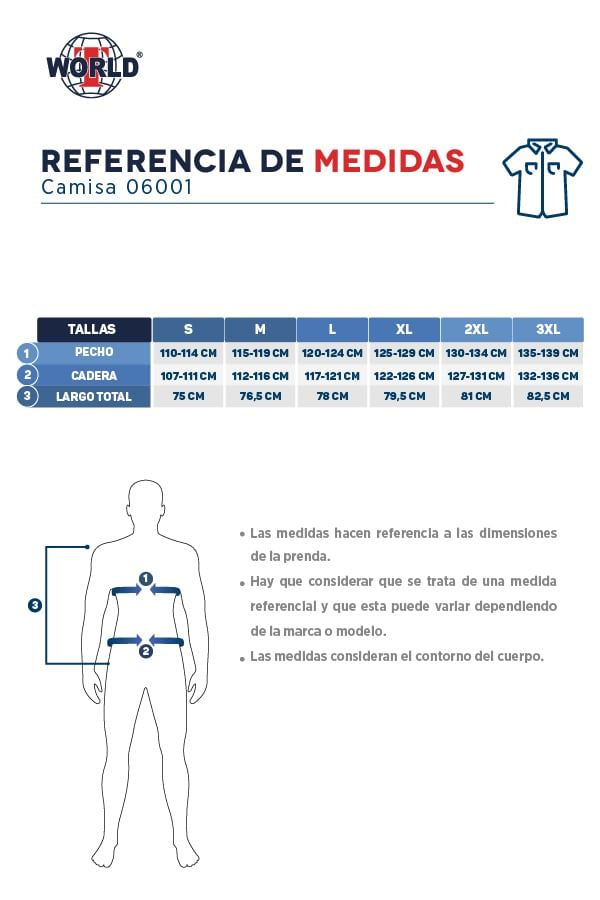 Guía de tallas