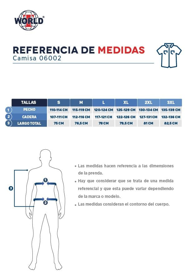 Guía de tallas
