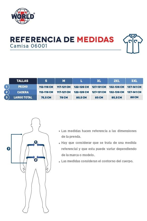 Guía de tallas