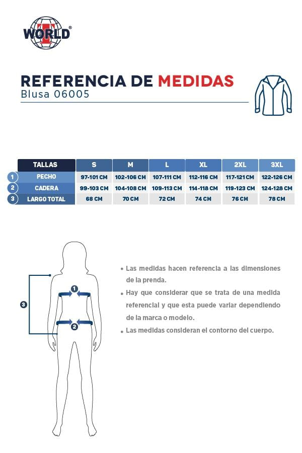 Guía de tallas