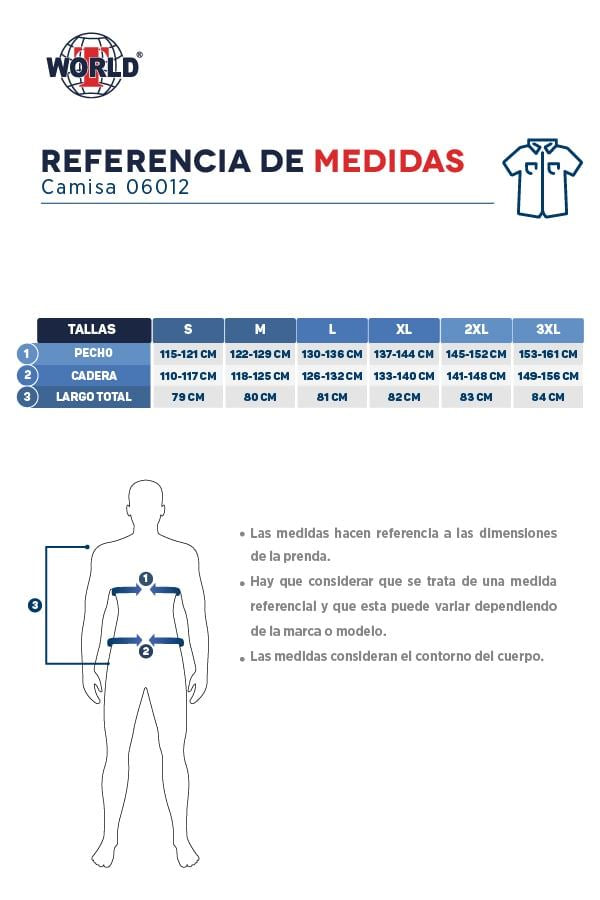 Guía de tallas