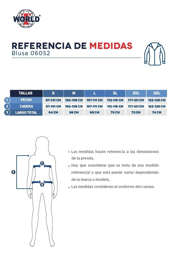 Guía de tallas