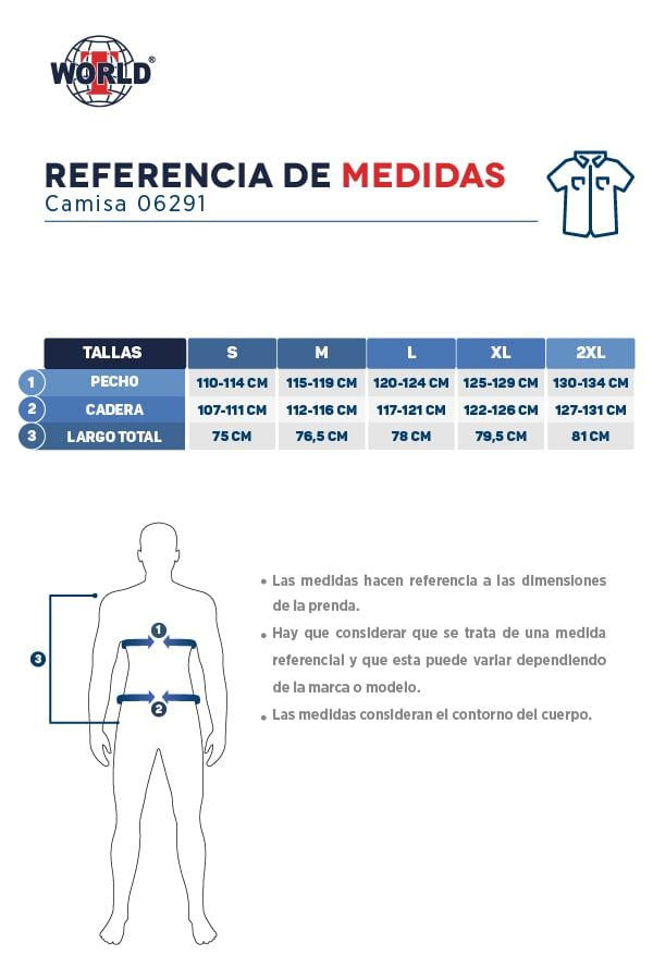 Guía de tallas