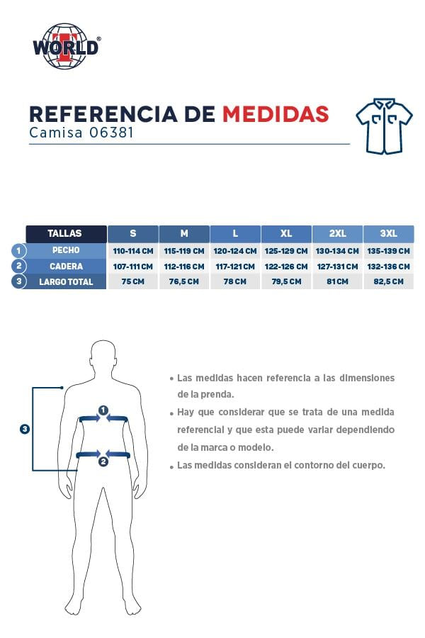 Guía de tallas