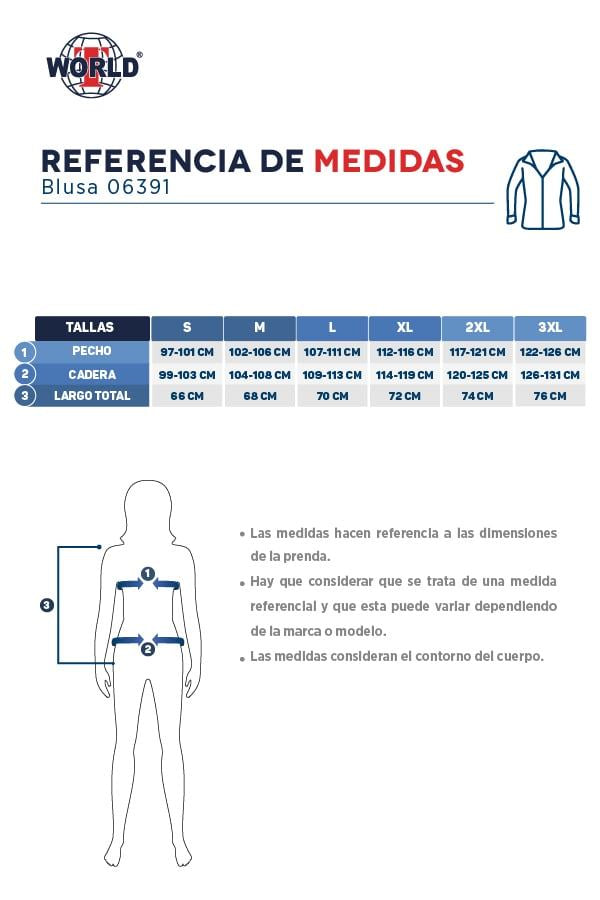 Guía de tallas