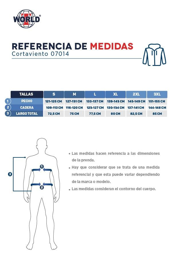 Guía de tallas