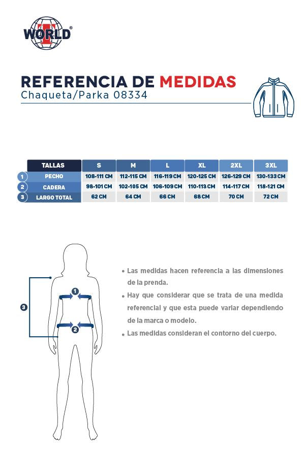 Guía de tallas