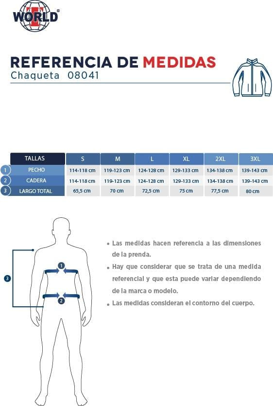 Guía de tallas