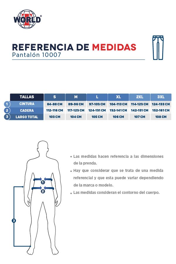 Guía de tallas