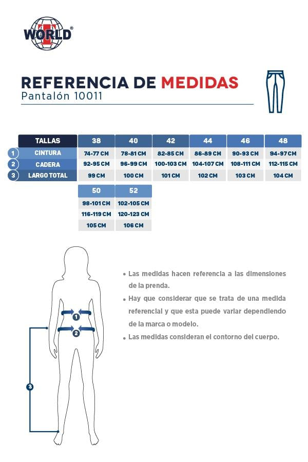 Guía de tallas