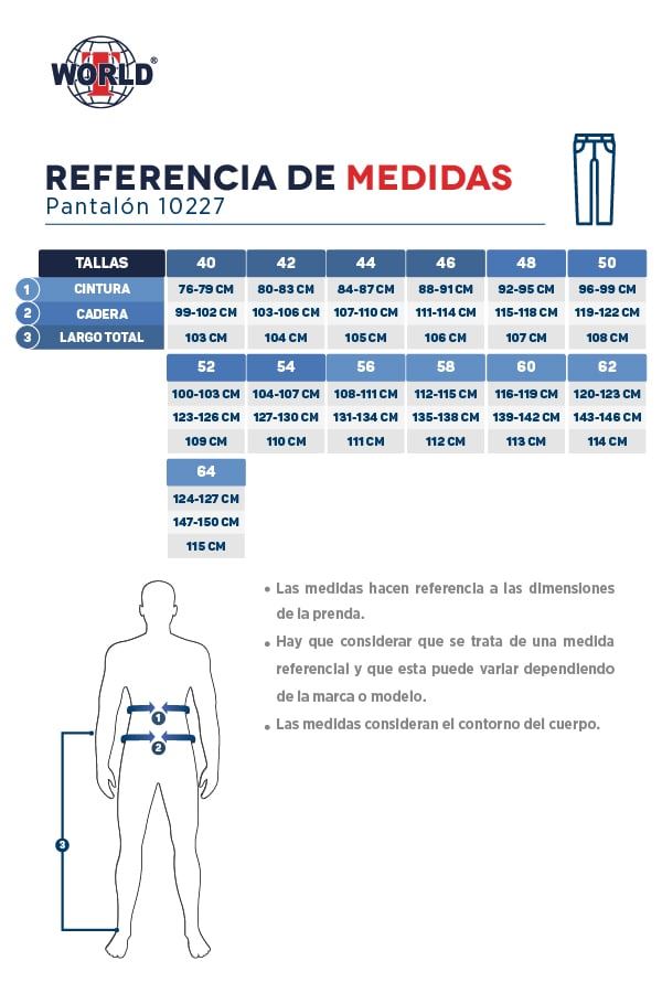 Guía de tallas