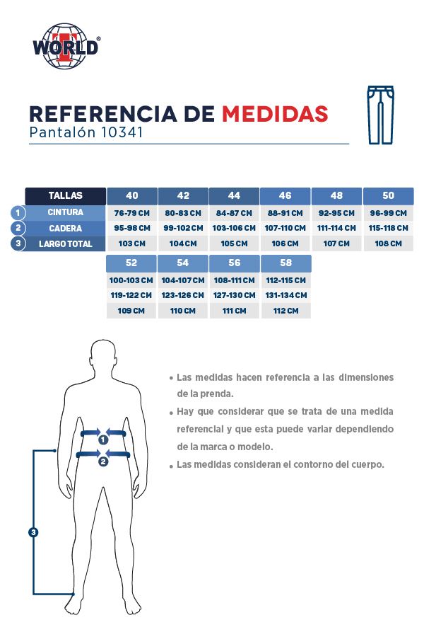 Guía de tallas