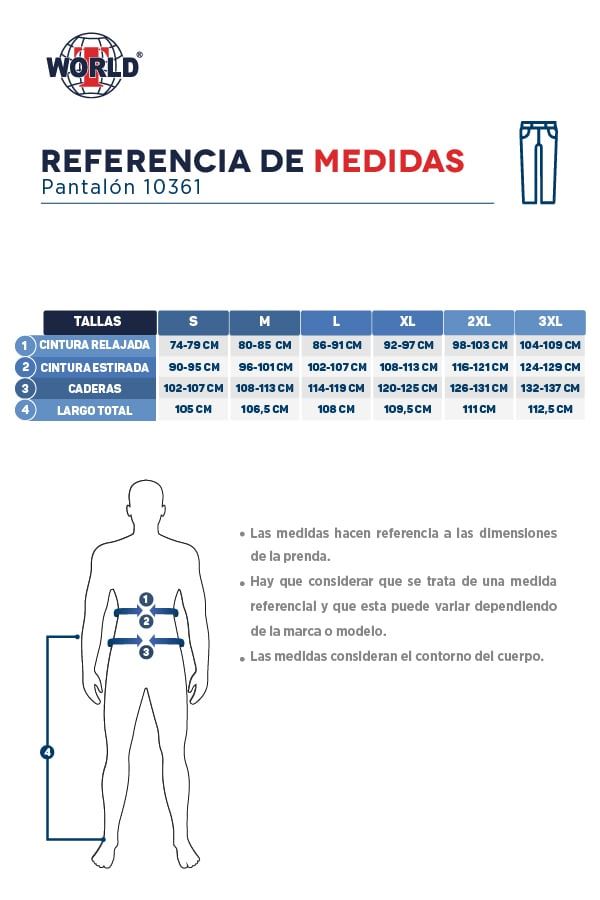Guía de tallas