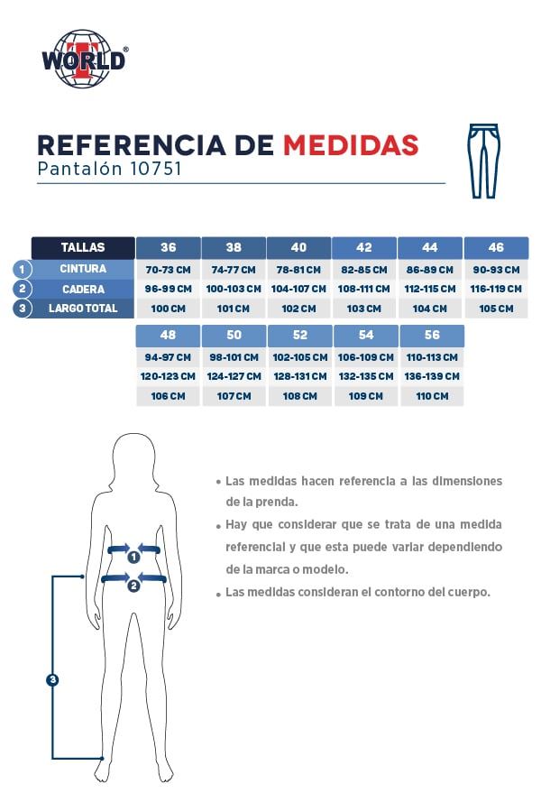 Guía de tallas