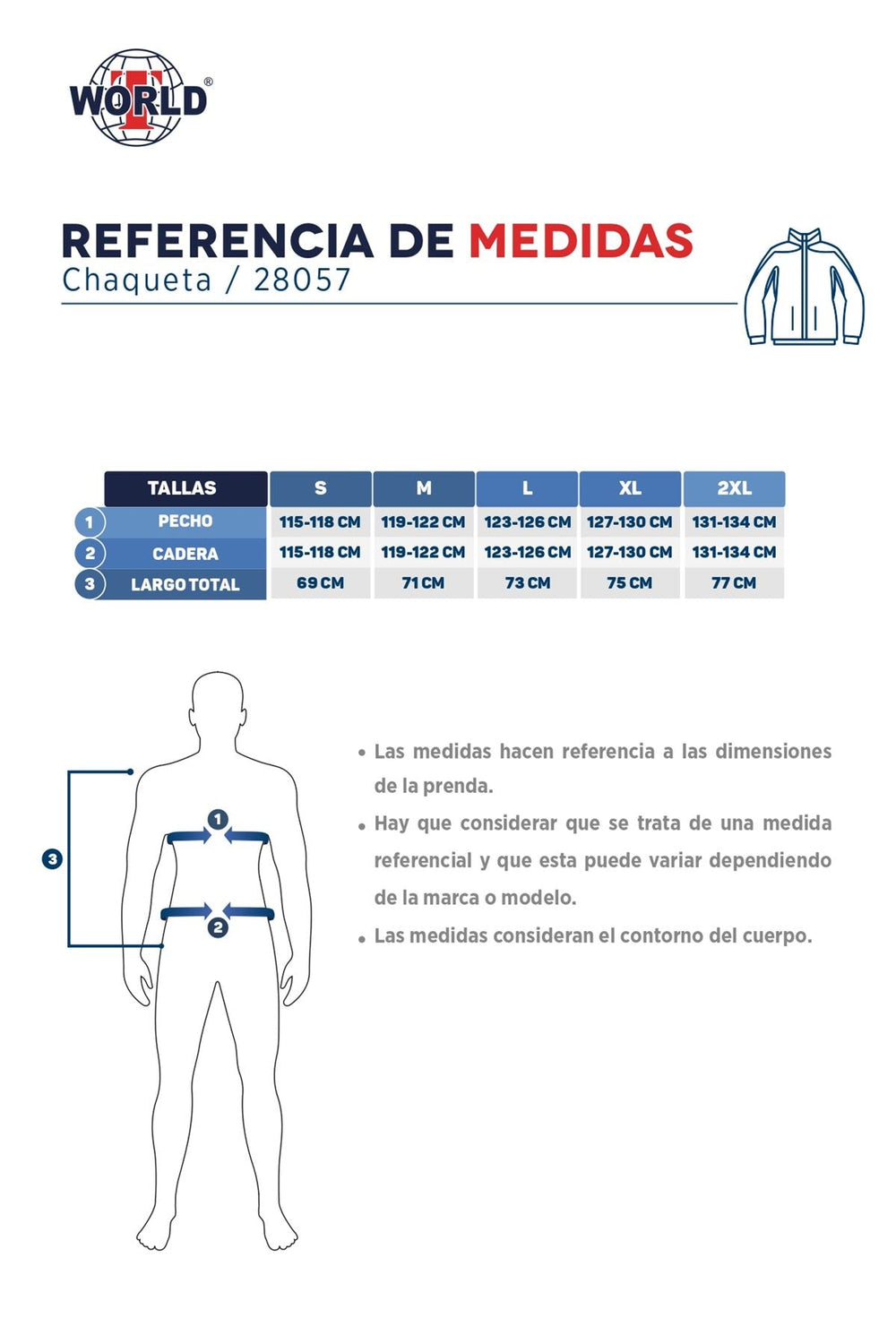 Guía de tallas