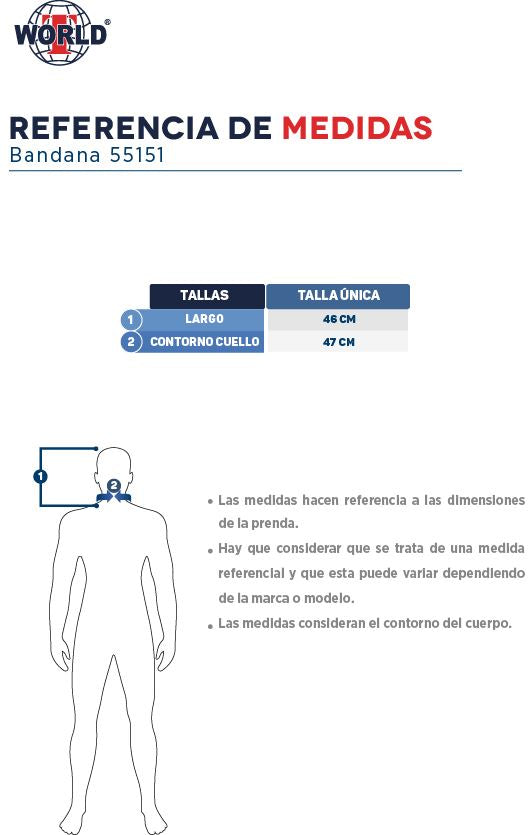 Guía de tallas