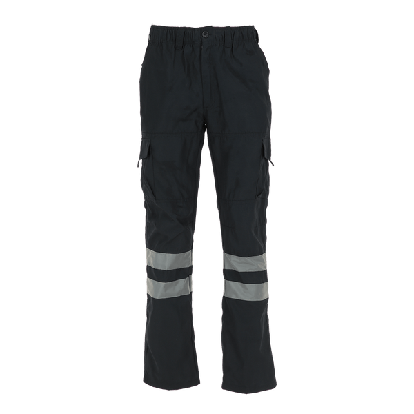 Pantalón Cargo Poplin con Cinta Reflectante