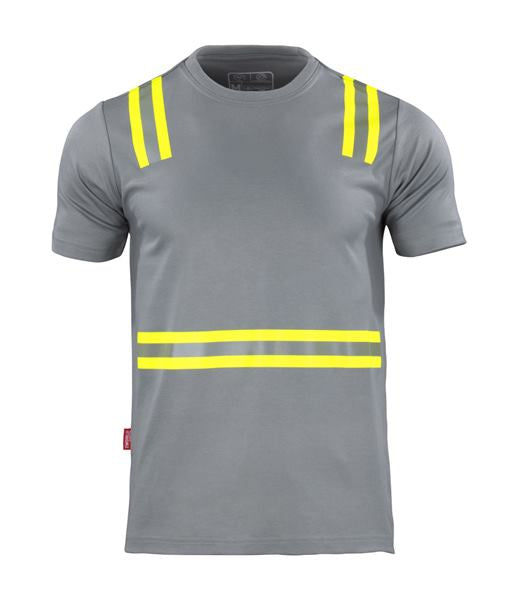 Polera Híbrida Dual HI-VIS Hombre Manga Corta