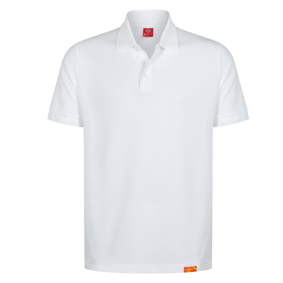 Polera Pique Cuello Camisero 60% Algodón Manga Corta Hombre