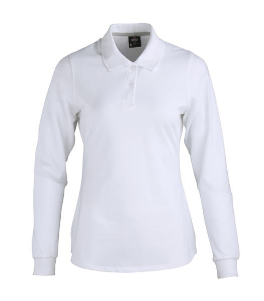 Polera Cuello Camisero DryFresh Manga Larga Mujer