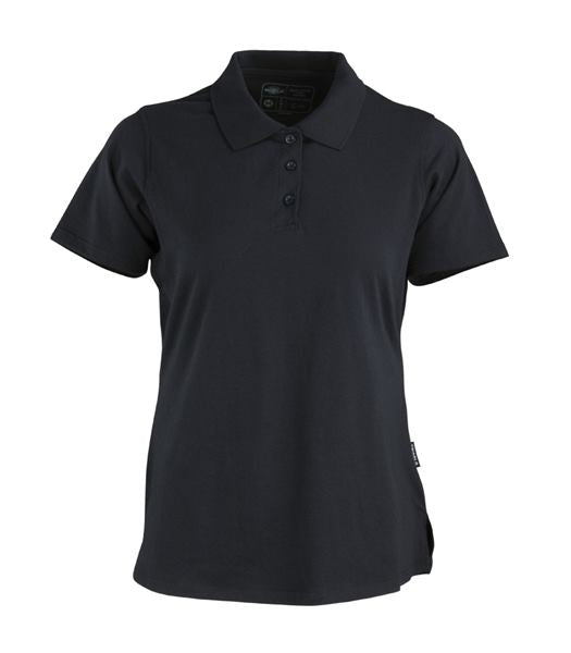 Polera Cuello Camisero DryFresh Smooth® 60% Algodón Manga Corta Mujer