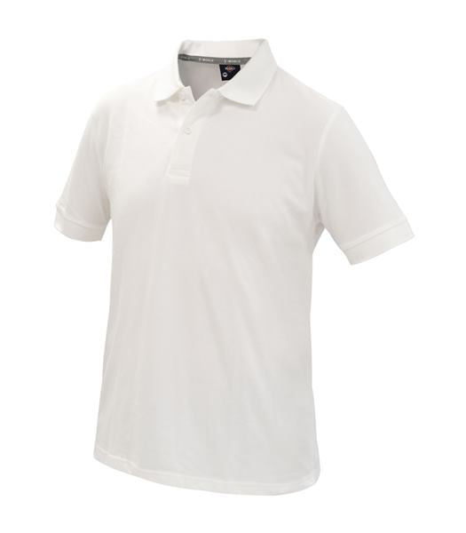 Polera Cuello Camisero Confort Spandex Manga Corta Hombre