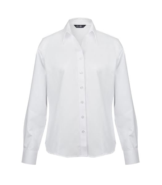 Blusa Oxford Classic Manga Larga Mujer