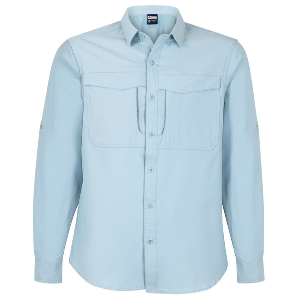 Camisa Outwork Salvia Hombre Manga Larga