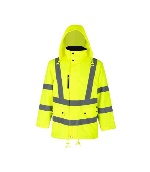 Parka Térmica Alta Visibilidad Clase 3 Hombre Manga Larga