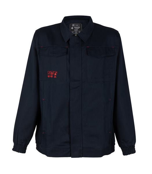 Chaqueta Ignífuga Antiácida Technic Hombre Manga Larga